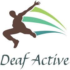Deaf Active Logo, one of the charities we are working with