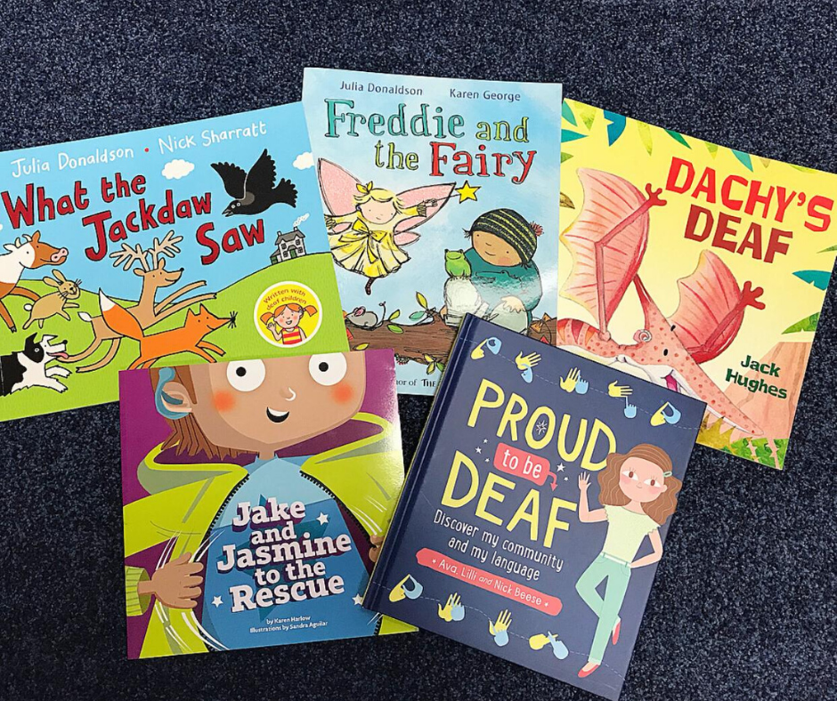 Children books which increase deaf awareness