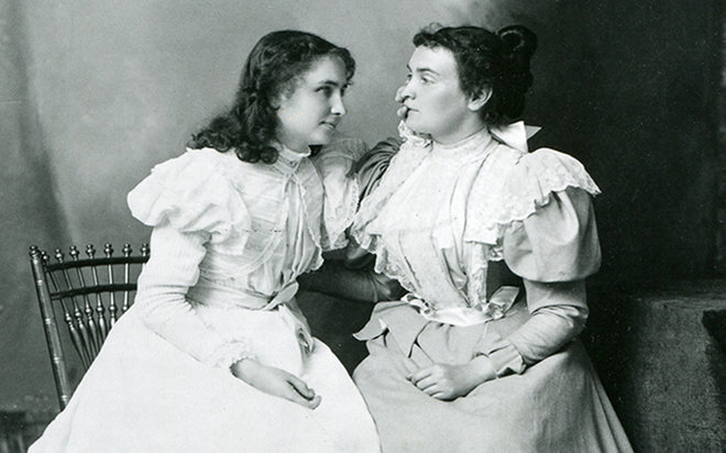Helen Keller - touch- lip read